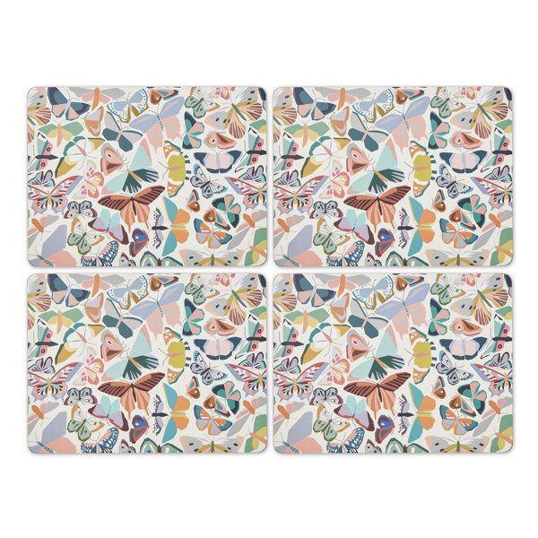 Pimpernel Papillon Large Placemats Wayfair.co.uk